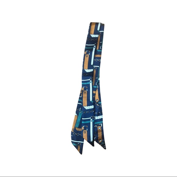 Twilly for bags, tie, hair, etc. 1 pair (2pcs) - Picture 4 of 4